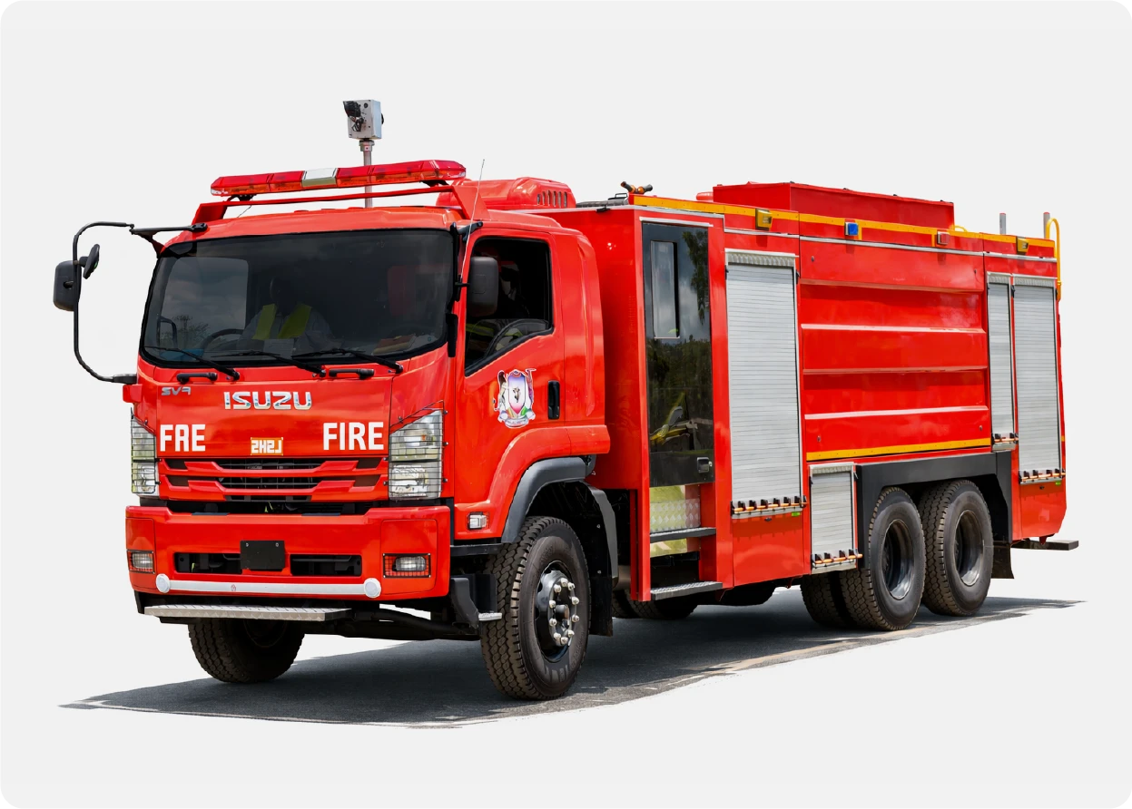Urban Fire Truck MFT three-quarter product view